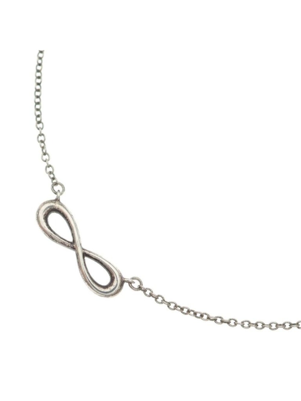 Tiffany & Co Infinity Pendant Chain Silver